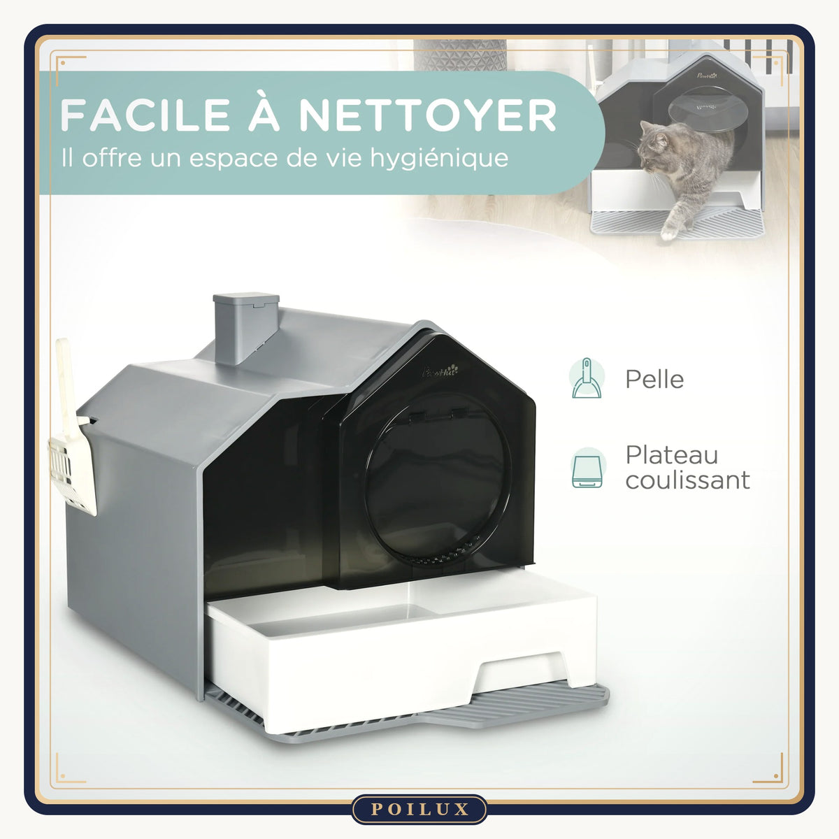 Maison de toilette design maisonnette – vue 3