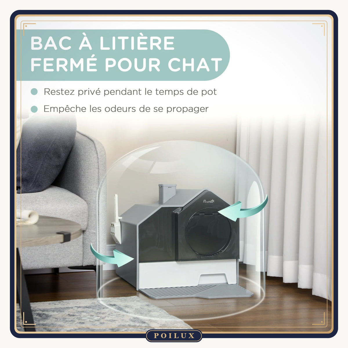 Maison de toilette design maisonnette – vue 4